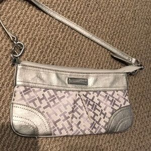 Tommy Hilfiger Silver Hand Bag